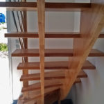 Le Brieuc : Escalier standard d'intérieur en bois - Photo n°2 - Réf : ST2CD1015SCMHEVD